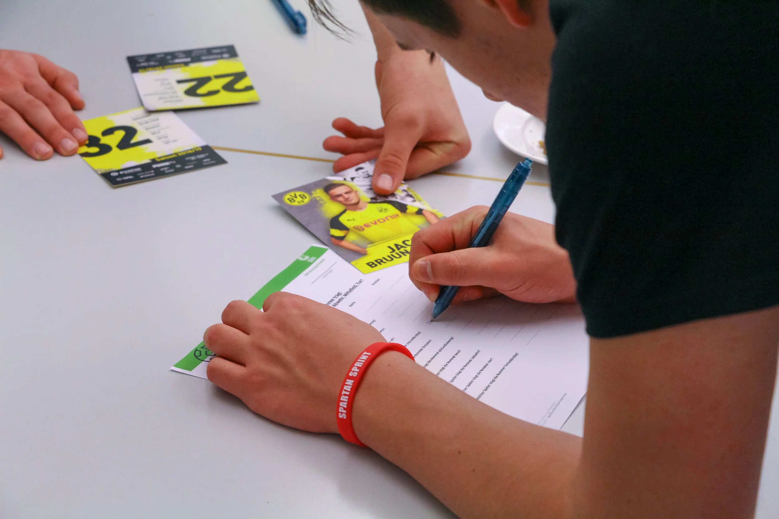 Students compete in Bundesliga Total . Goethe-Institut, Chicago, 2019.