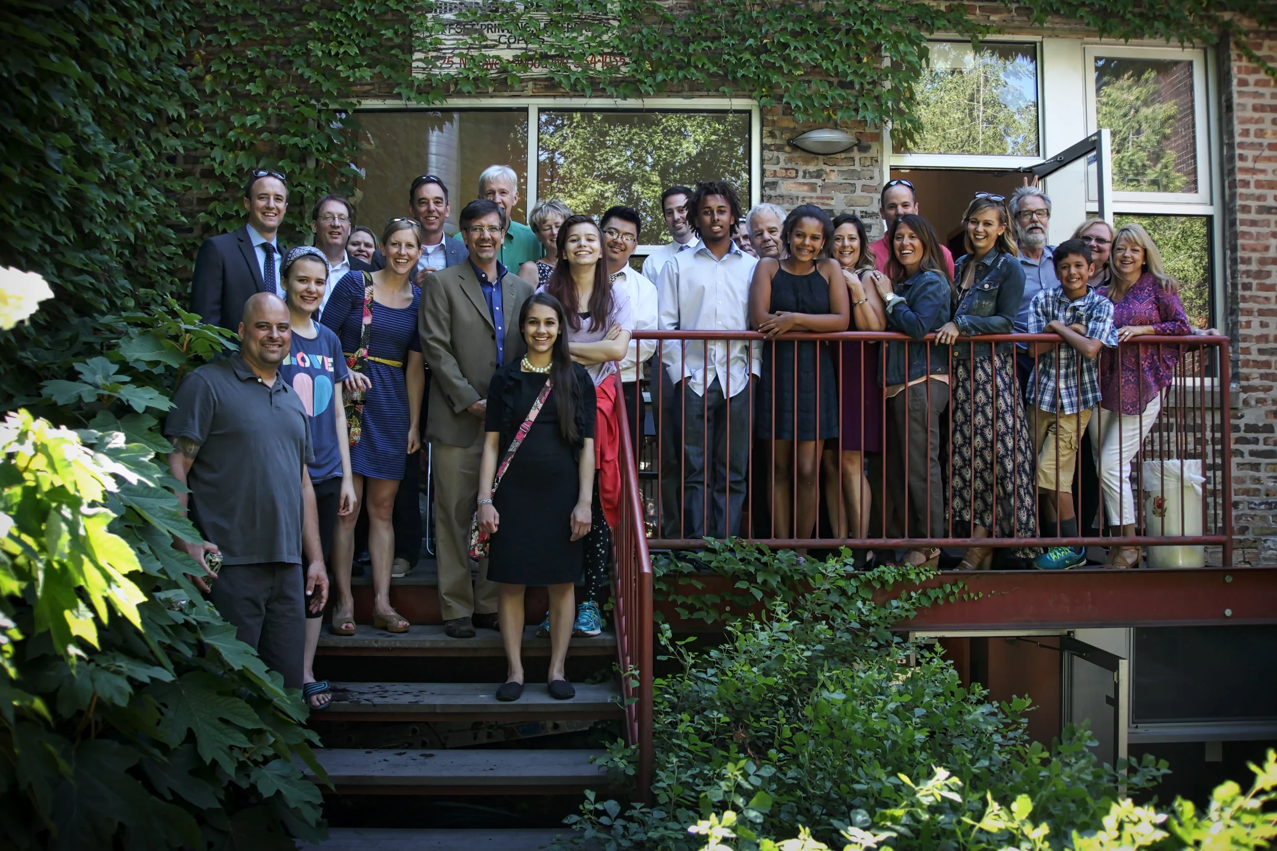 Memorial service party. Experimental Sound Studio, Chicago, 2019.