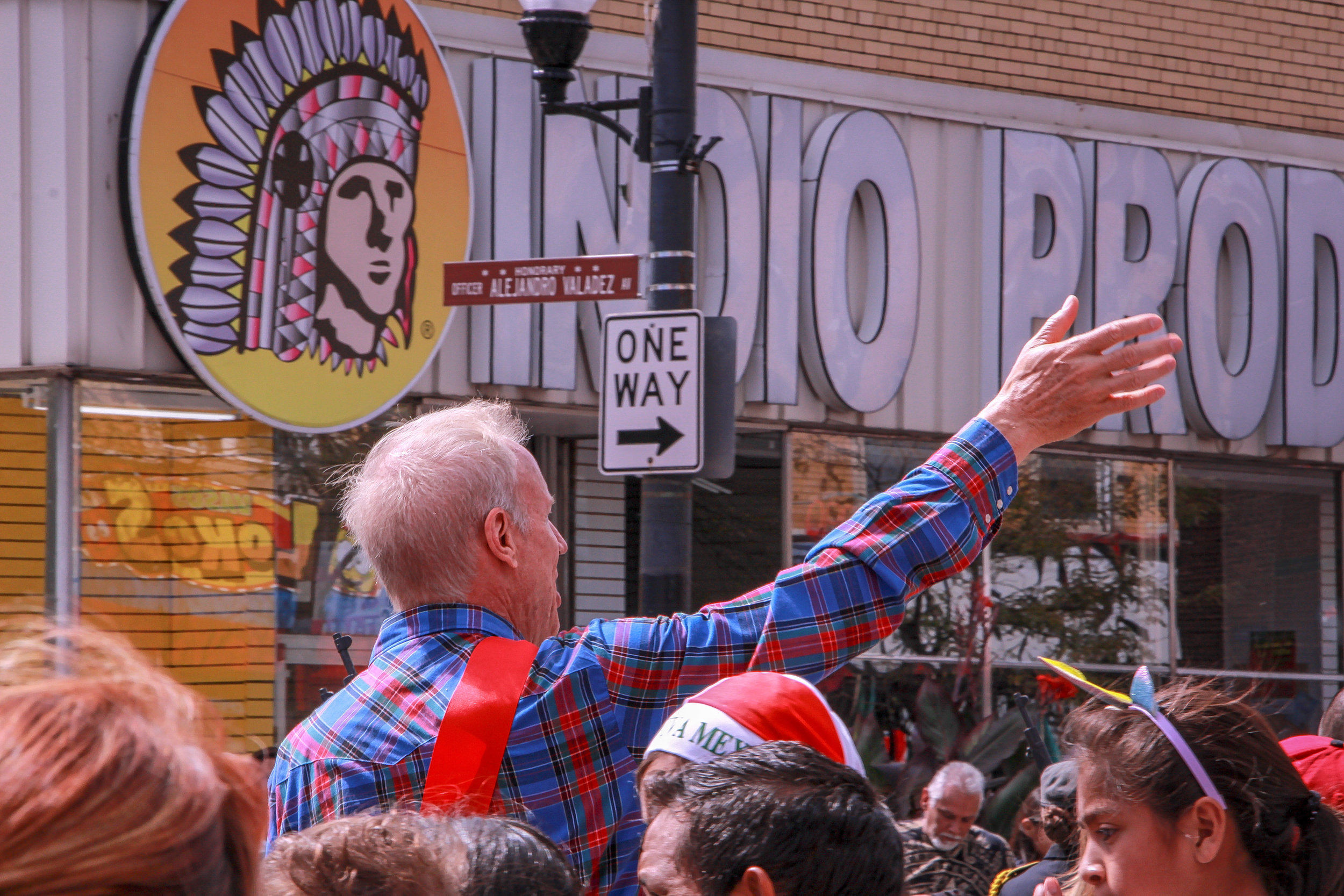  Former IL Governor Bruce Rauner at the Mexican Independence Day Parade. Little Village, Chicago, 2018. 