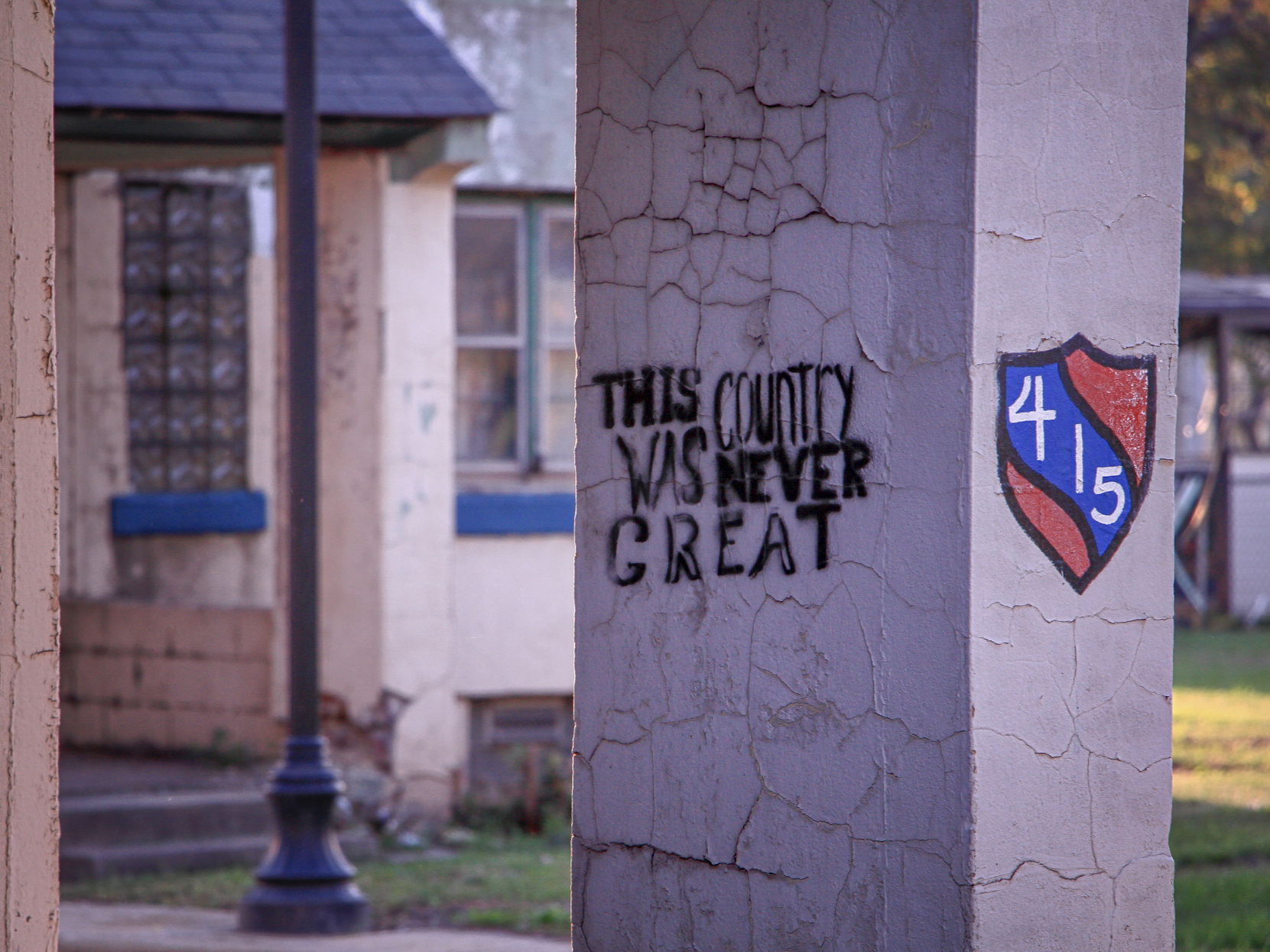  Graffiti. Marktown, IL, 2018. 