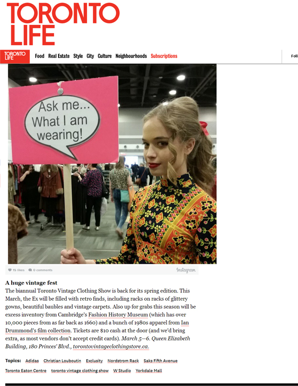 2016 Toronto Life Website