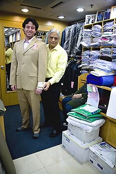 Sam's Tailor Shop. Hong Kong