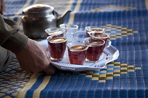 Bedouin hospitality (Syria) 