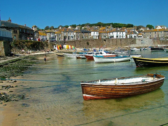 Mousehole harbor, Cornwall. Photo by Jomega via Flickr.com