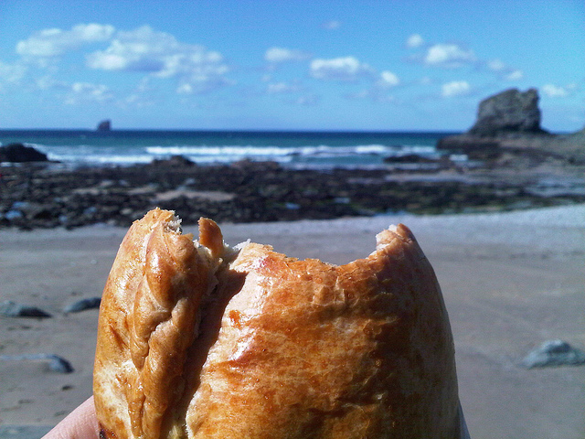 Cornish pasty. Photo by monkeymagic1975 via Flickr.com