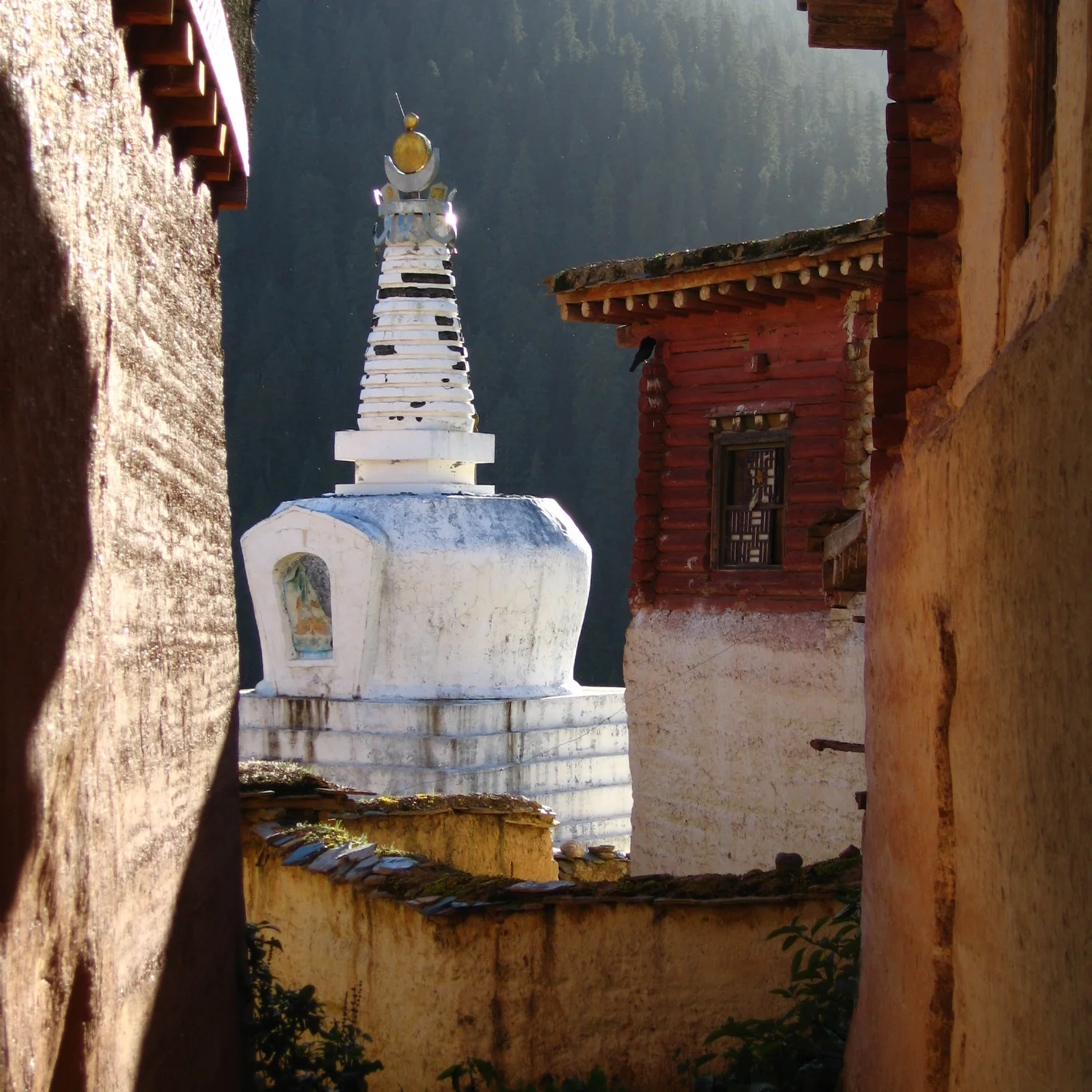 The Trek to Little Potala Palace