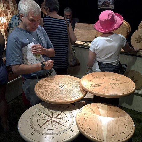 The league of New Hampshire Craftsmen hold a huge fair every Summer at the Mt. Sunapee Resort in Newbury.