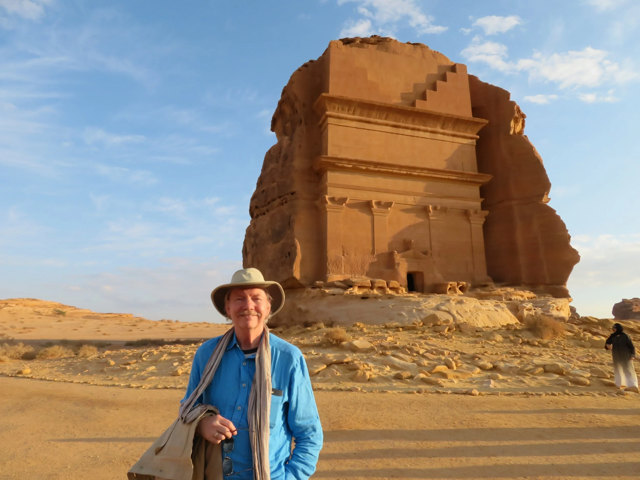 Terry and half-finished tomb #3