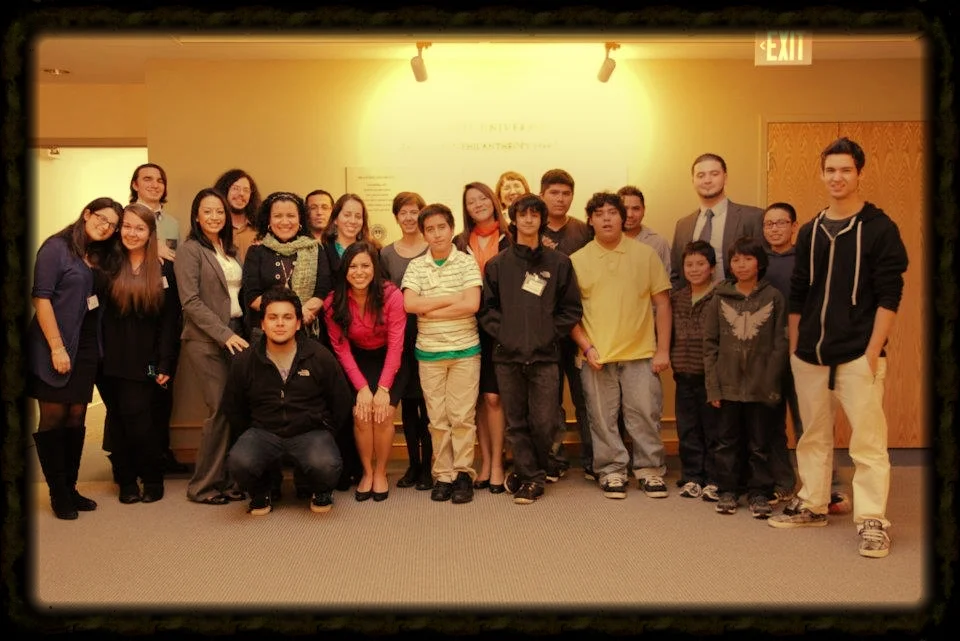 Casa Guatemala students, volunteers and leadership pose for a picture during the Casa Guatemala Student Leadership Conference.