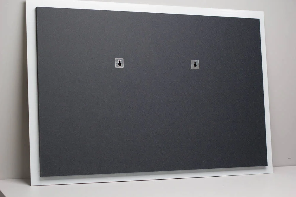 Floating wall mount.