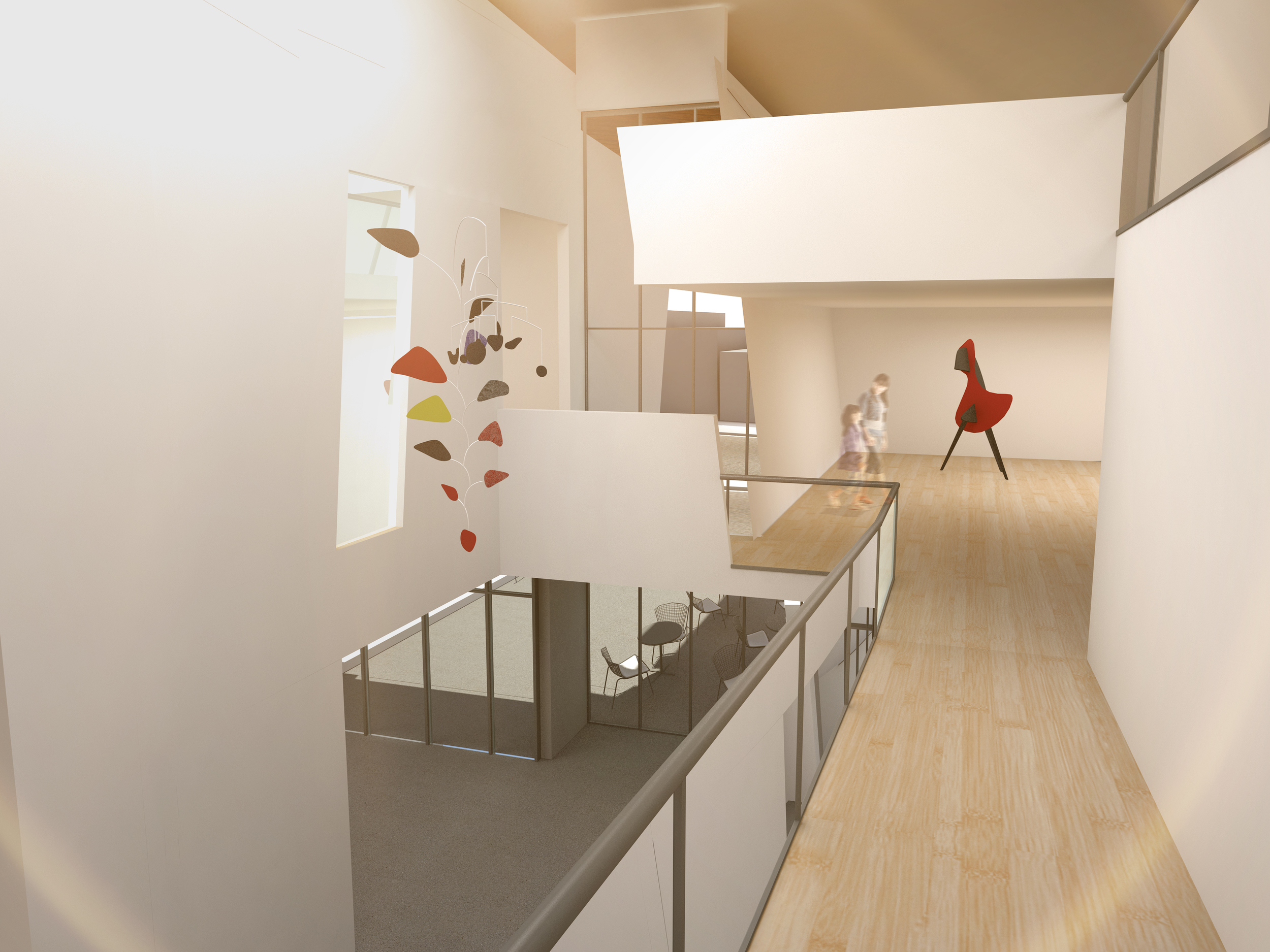 Interior Atrium Facing Street