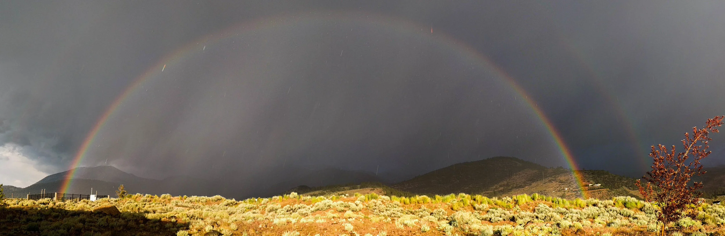 Double Rainbow at Mount Rose