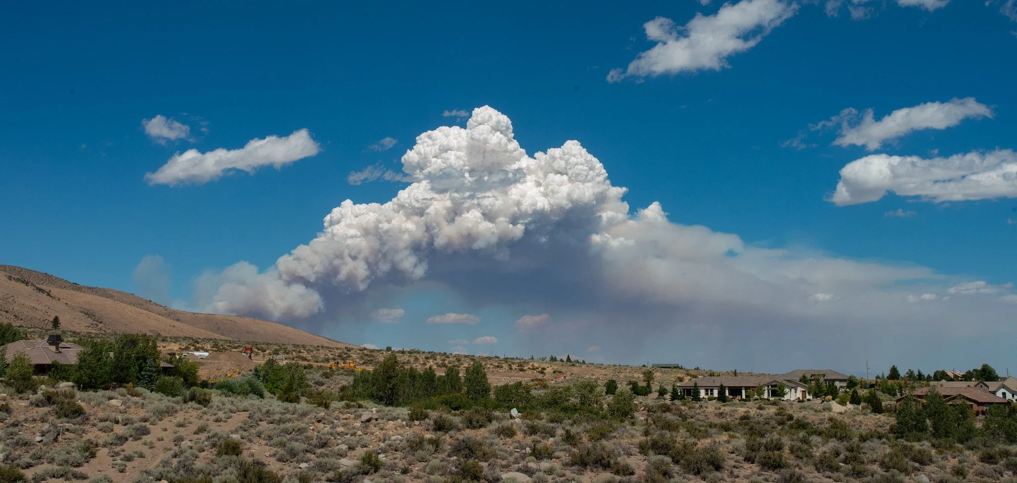 Hawk Fire on Peavine Mountain (8-2026)