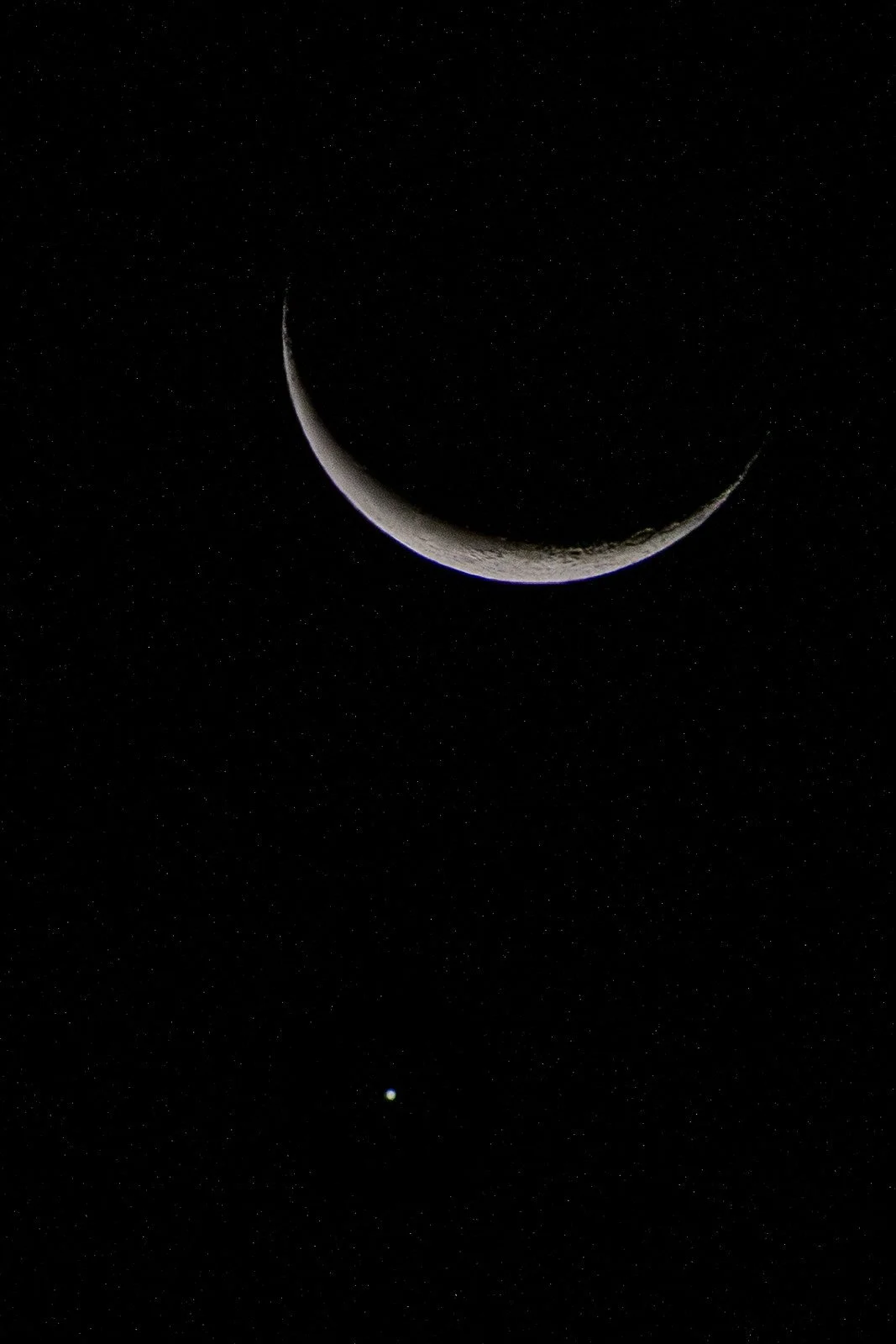 Moonrise with Venus