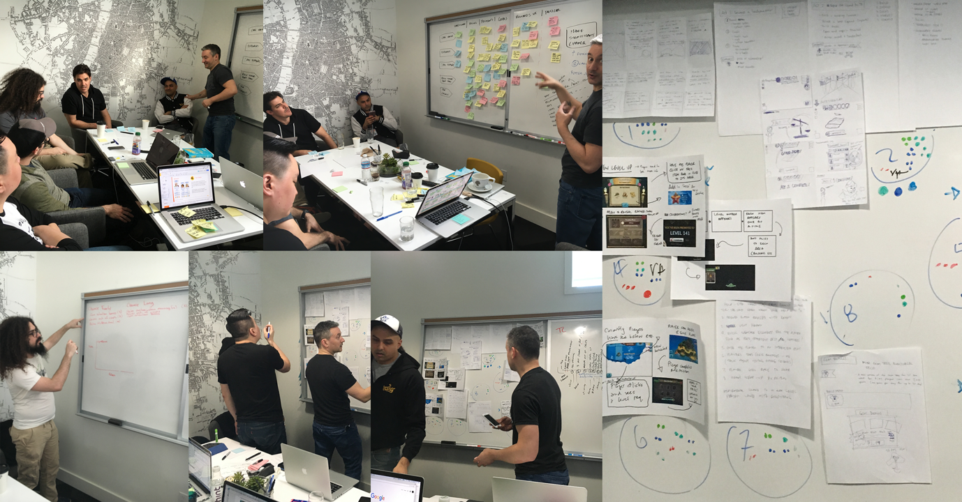 Implementing new UCD ideation processes inspired by Google Design Sprints