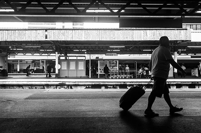 Waiting &bull;
&bull;
&bull;
#waiting #station #railway #southampton #hampshire #uk #travel #work #blackandwhitephotography #goinghome #candid #candidphotography