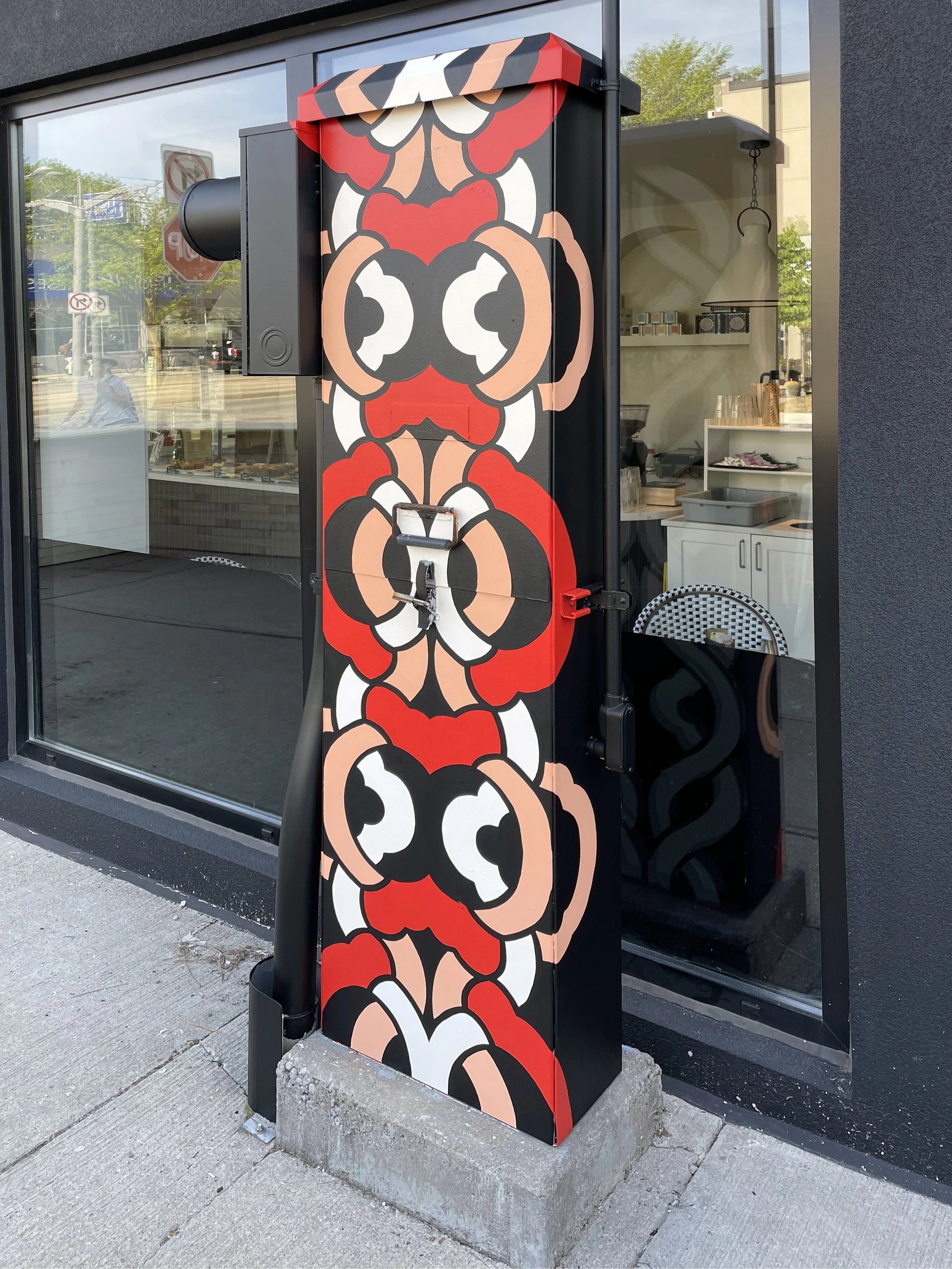  18” x 72” x 6”, 2026  Barque at XO Bisous, Toronto   