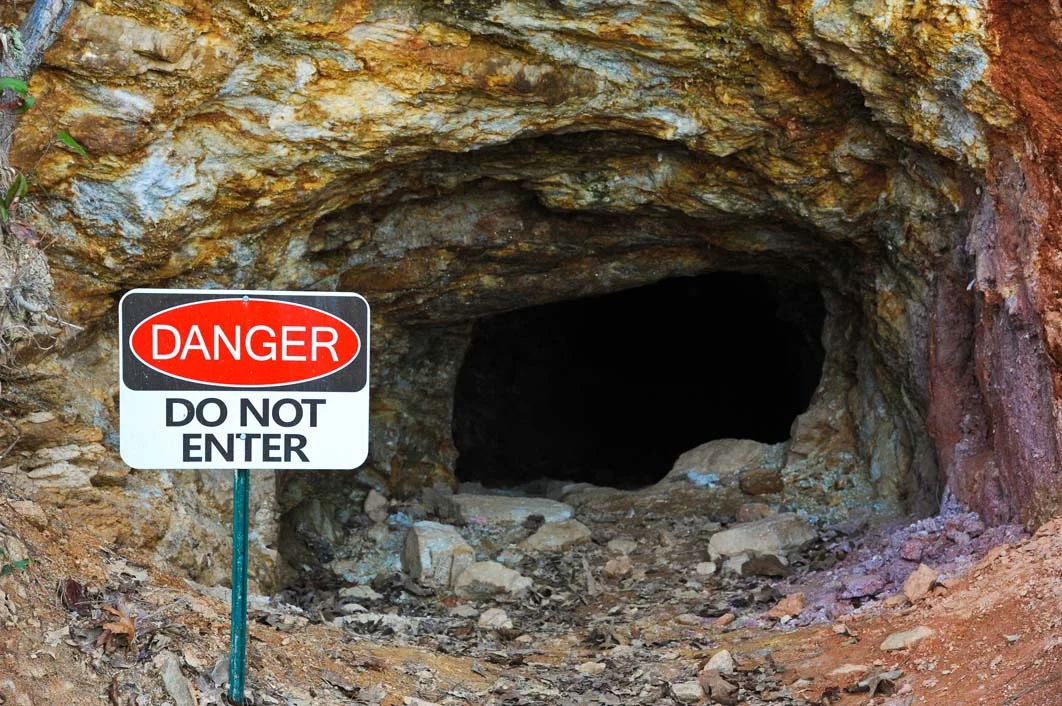 Is there undiscovered gold hiding in this abandoned mine, waiting to be extracted by modern technology...and you? Credit: EyeMark/iStock.
