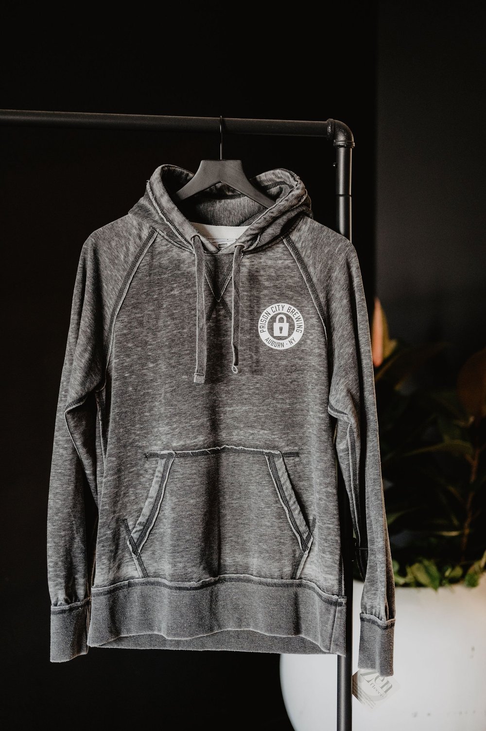 Heather Grey Soft Hoodie — Prison City Brewing
