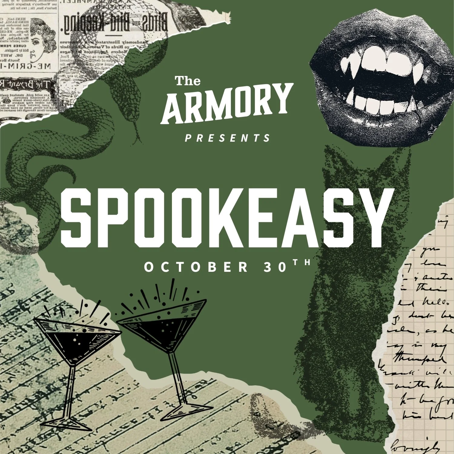 Spookeasy - A Halloween Soiree in The Armory