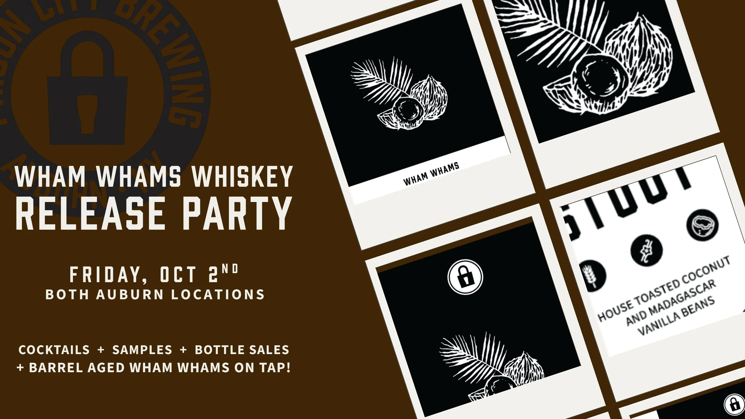 Wham Whams Whiskey Release