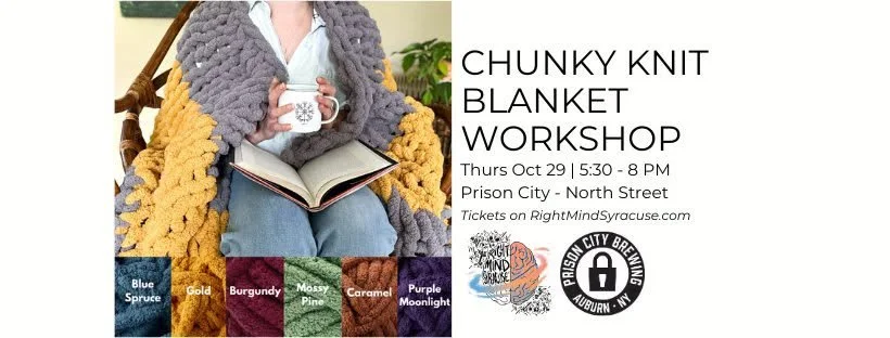 Chunky Knit Blanket Workshop