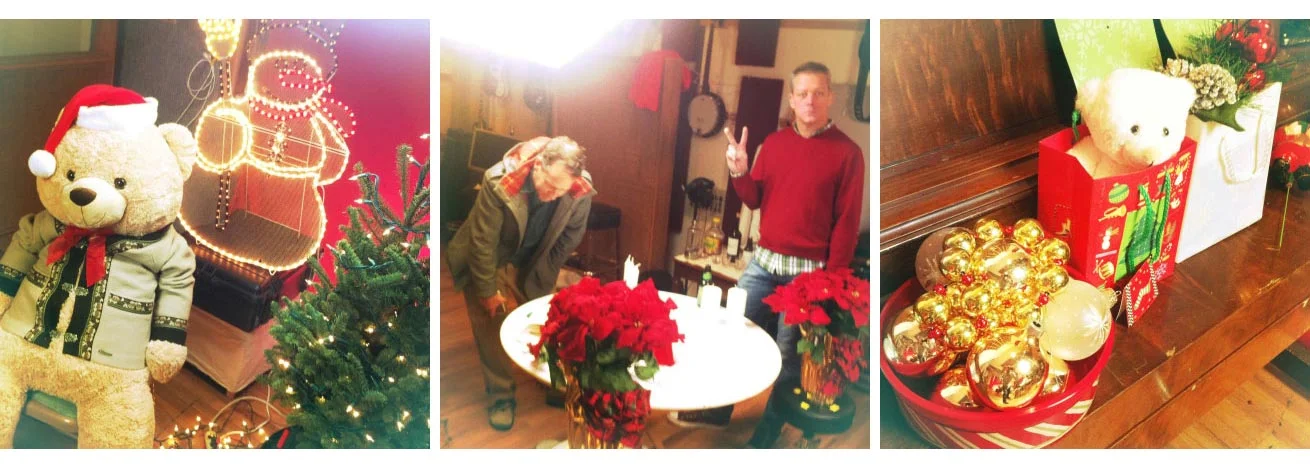 Behind the scenes
