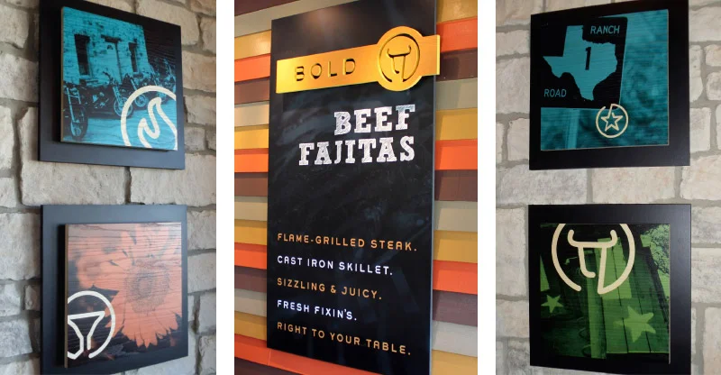 In-store wall graphics