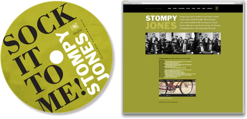 Sock it to Me! compact disc and website home page