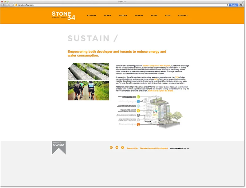 Website subpage