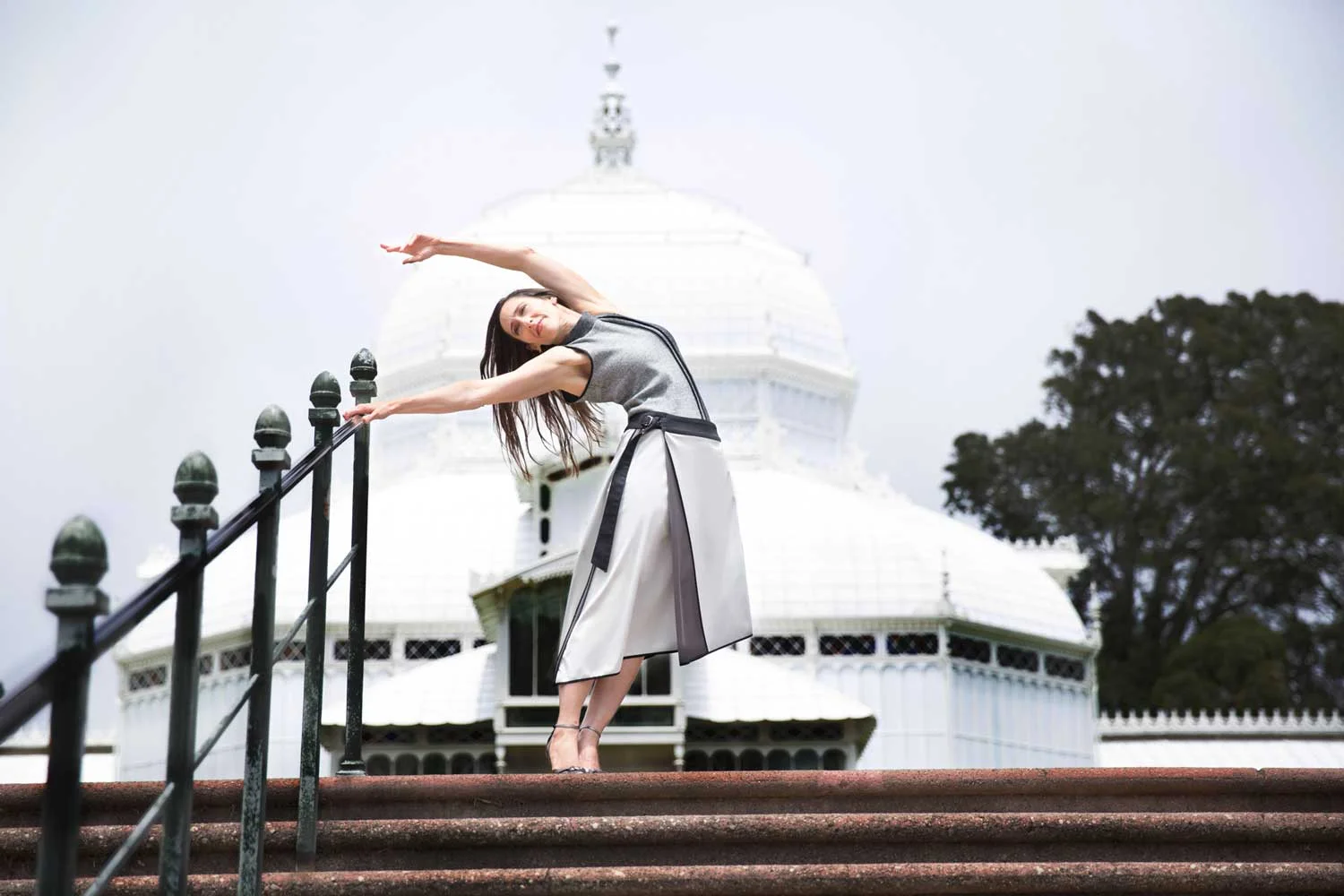 On Jennifer : Aura Knit Top | Convertible Skirt