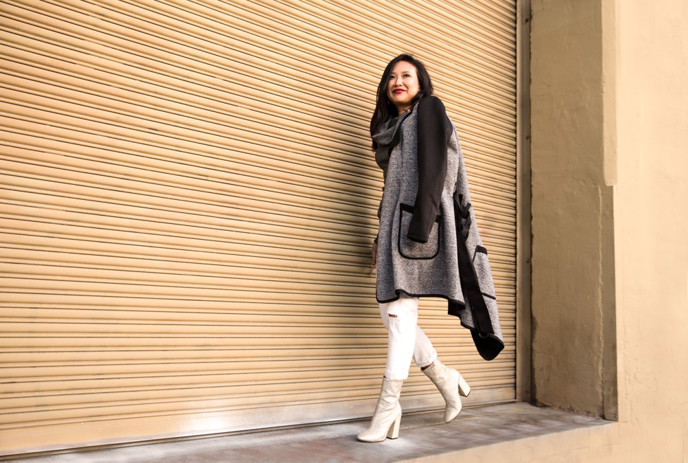 On Julie: Reversible Jacket | Olivier Sweater