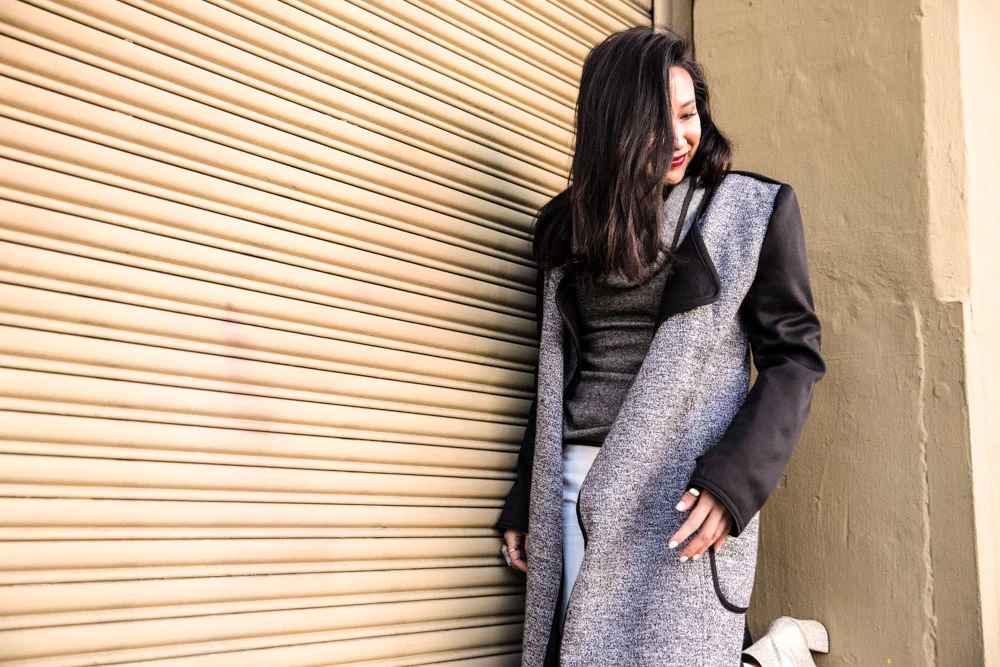 On Julie: Reversible Jacket | Olivier Sweater
