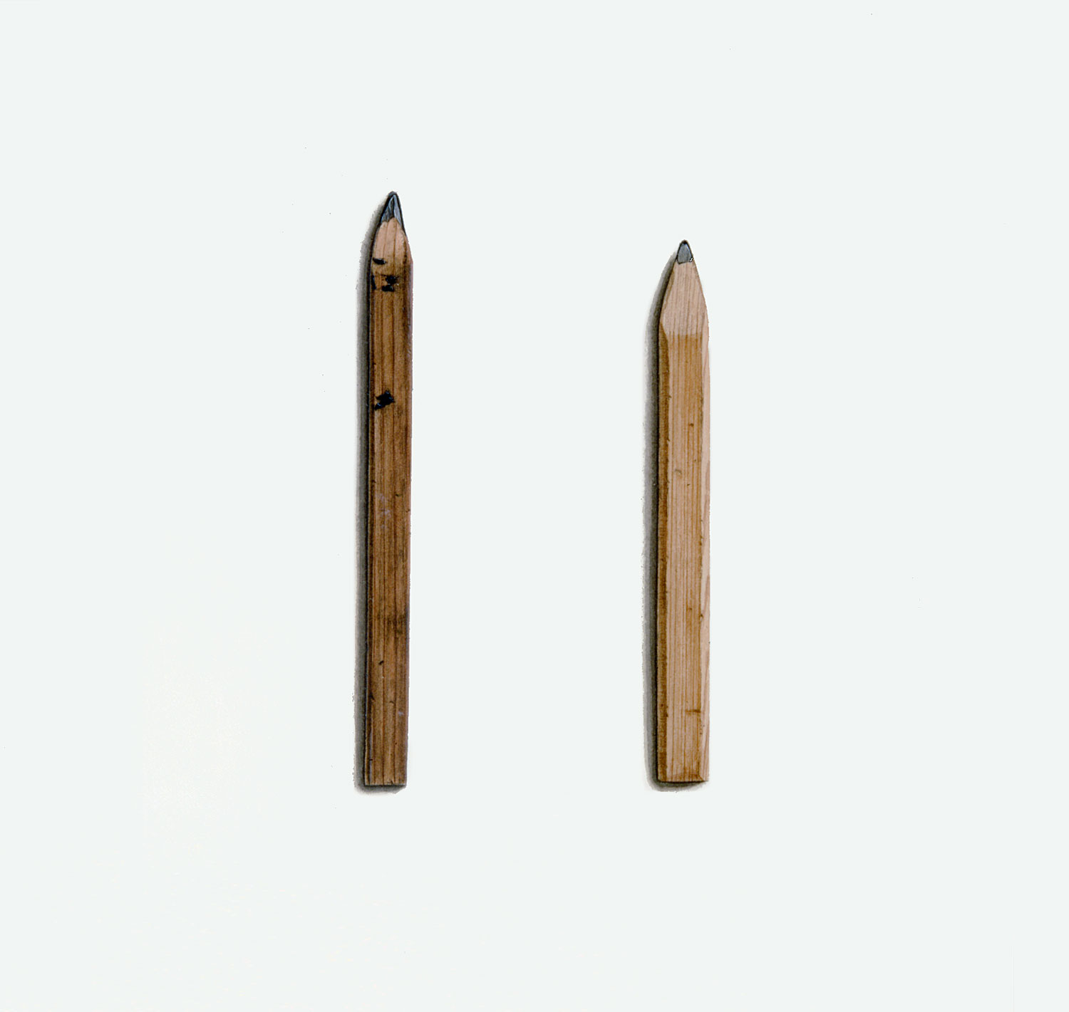 Two Carpenter's Pencils