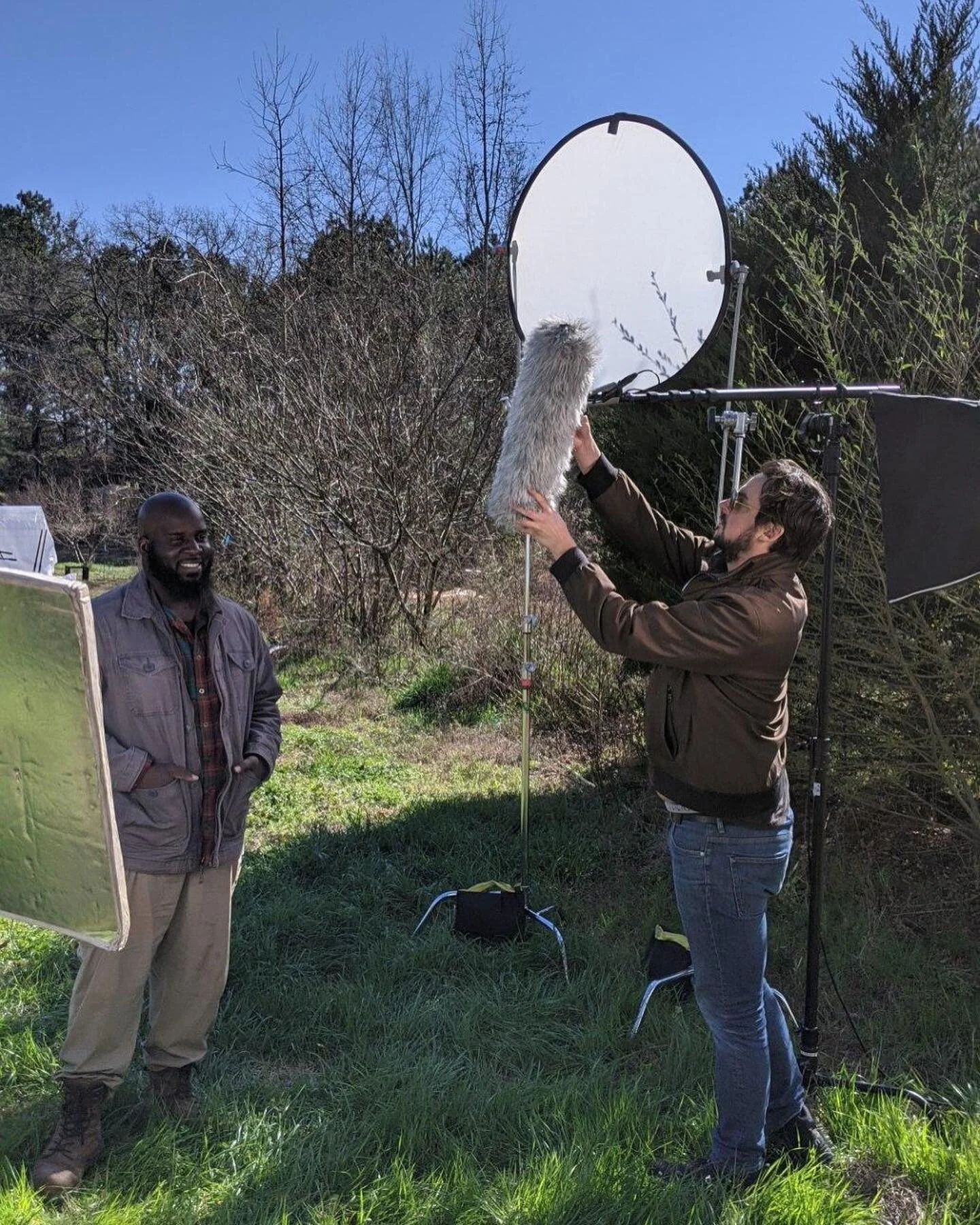 Gorgeous day at the farm last week with @atlantaeatstv and @butlerlexusatlanta 🥬

Thanks for the pictures @annibacchus 😊

#soundmixer #productionsound #filmcrew #farmtotable