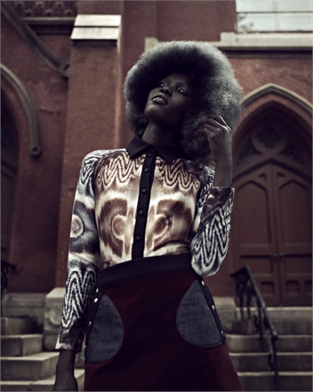 Vogue Italia - Afro Look