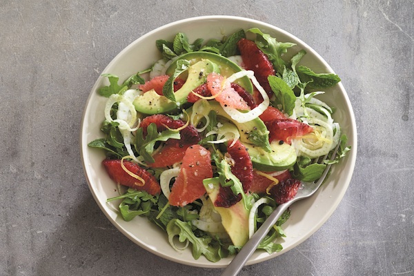 Avocado Citrus Salad from The Healthy Mind Cookbook by Rebecca Katz