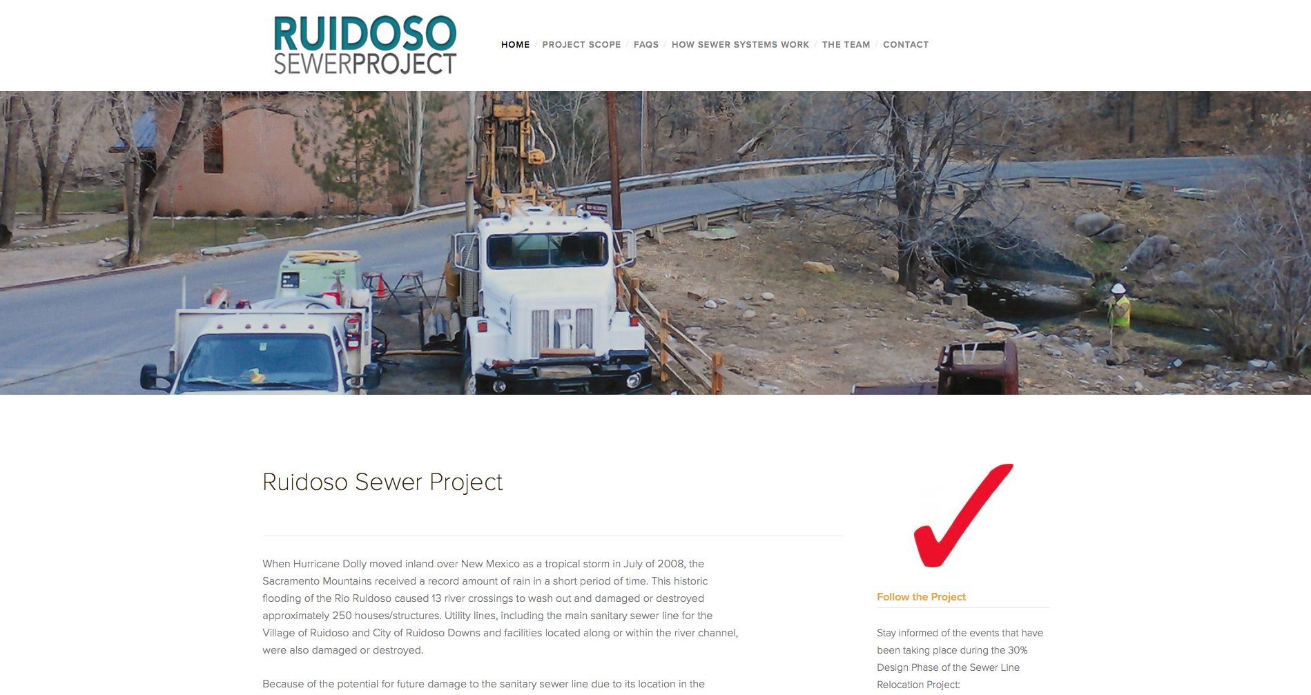 RuidosoSewerProject.com