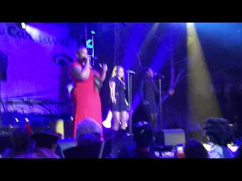 Frenchie Davis - WEHO Halloween Carnavale (Kitten Kuroi on BVs)