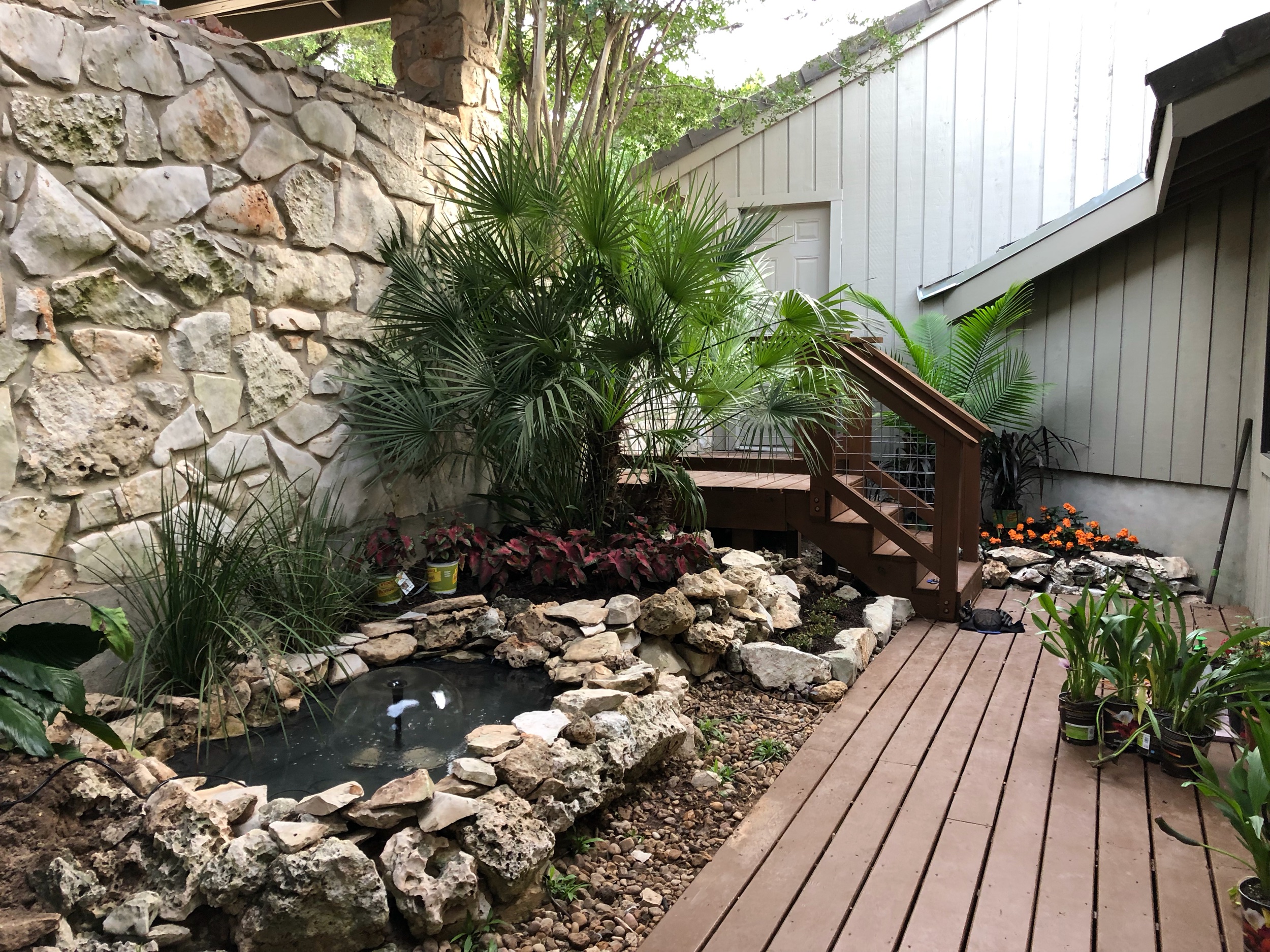 The Courtyard and Water Feature