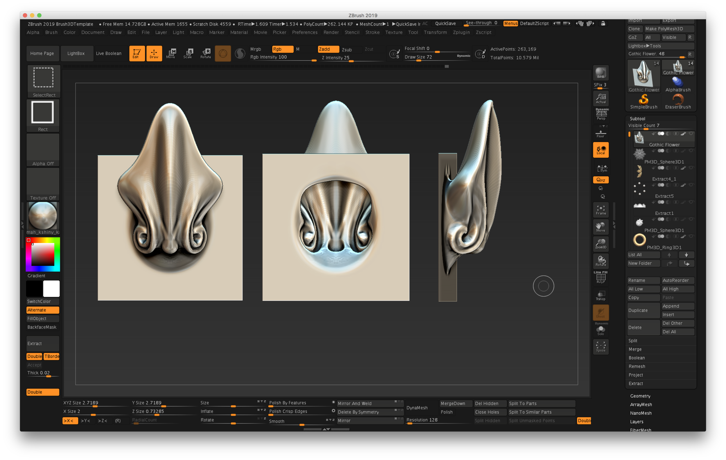 zbrush clear 2d