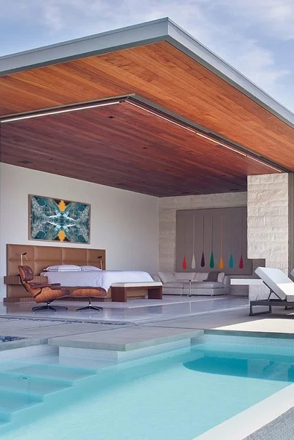 Jeffrey Rothstein, 50x75" Zion Mandala over the master bed
