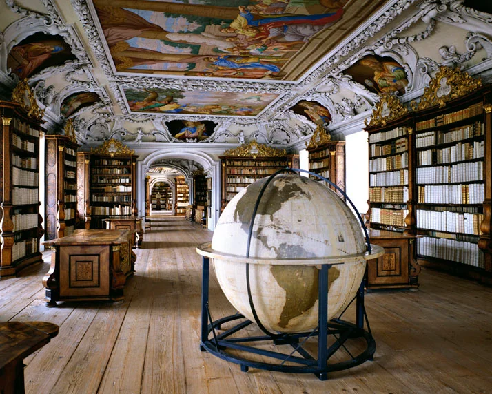 Massimo Listri, Biblioteca del Abbazia di Kremsmunster, Germany, 1994. Ed. of 5