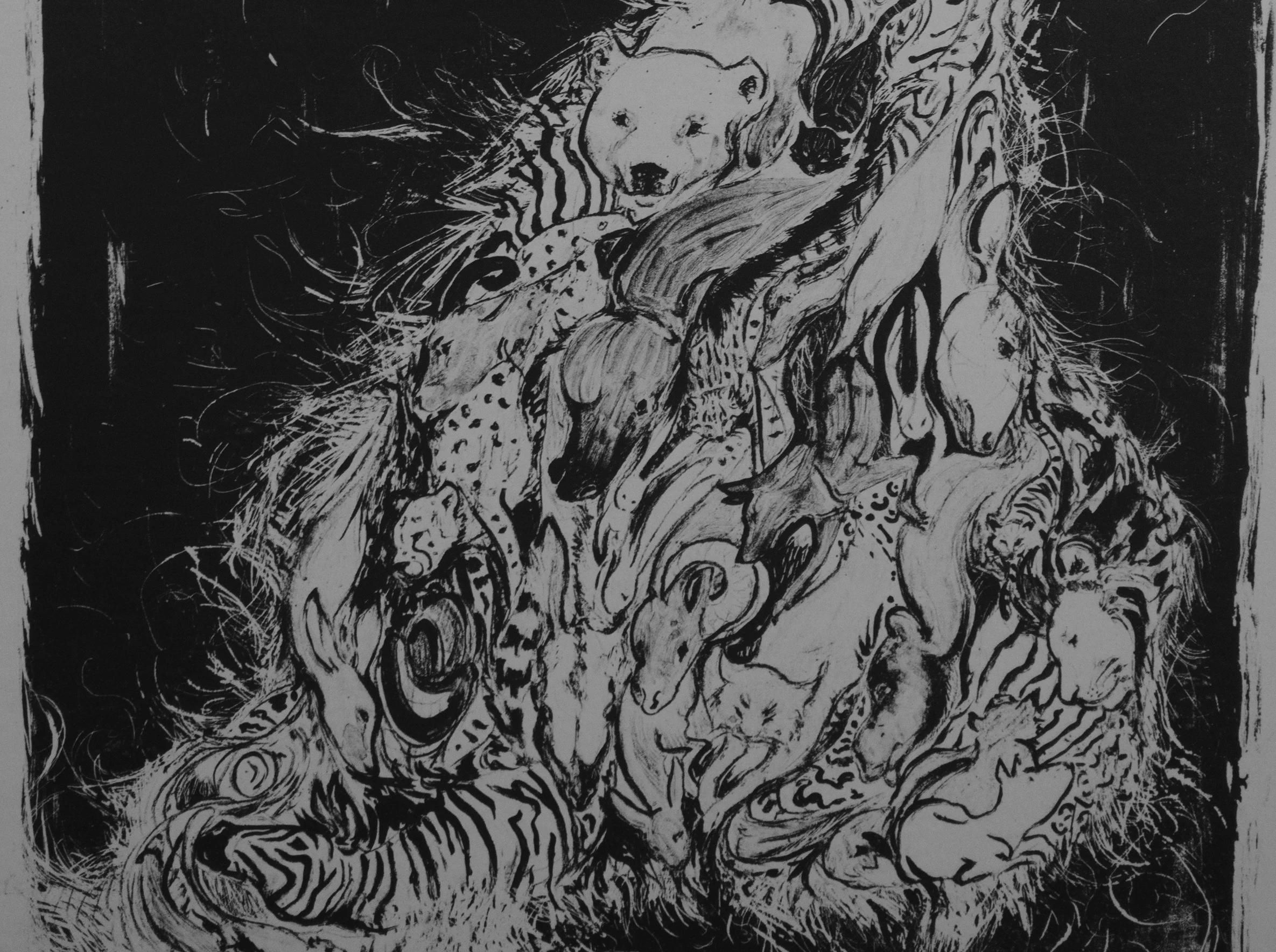 Detail of Funeral Games (Thick Skinned)