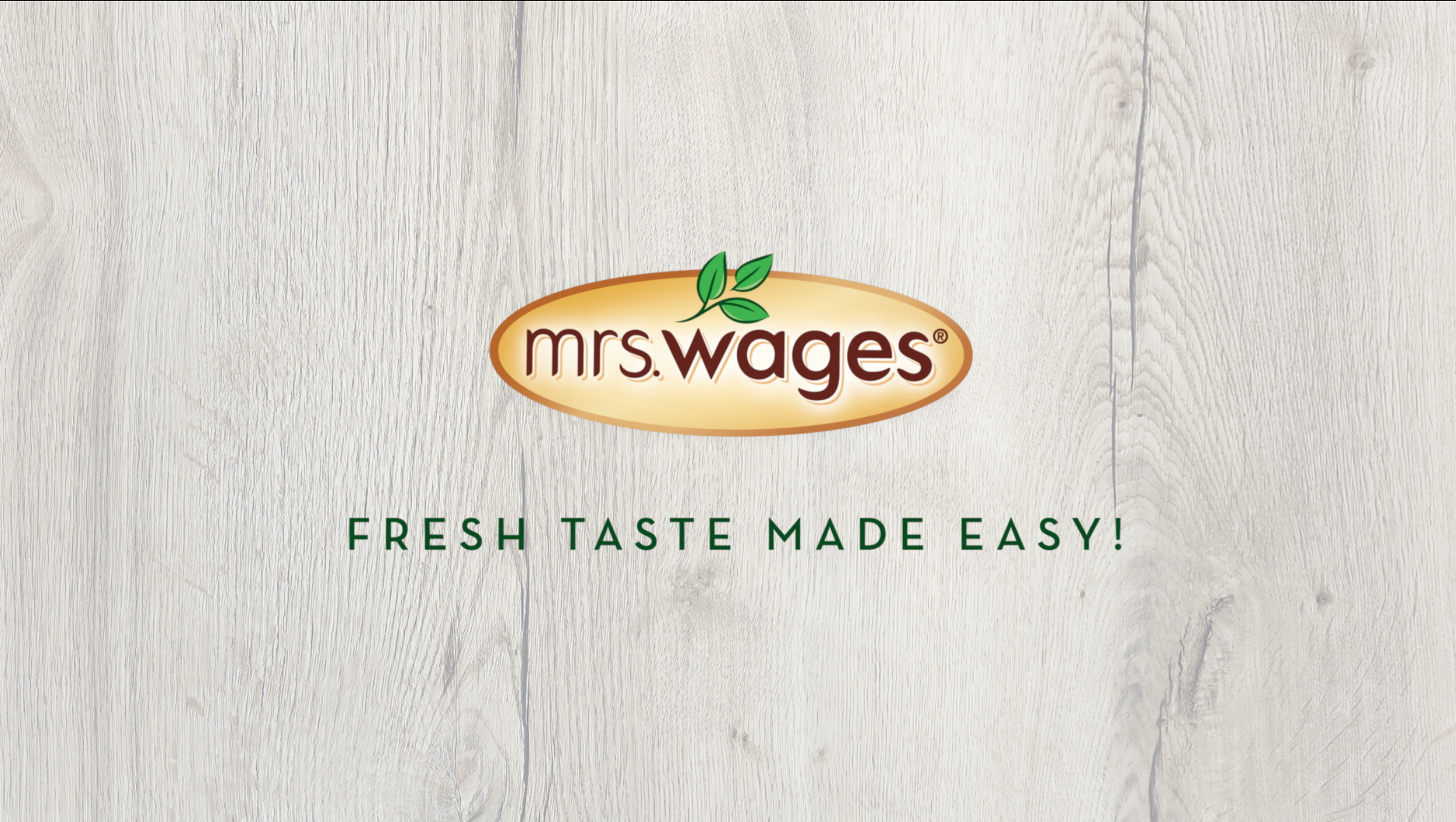 Mrs. Wages - Internet Recipe Demo 