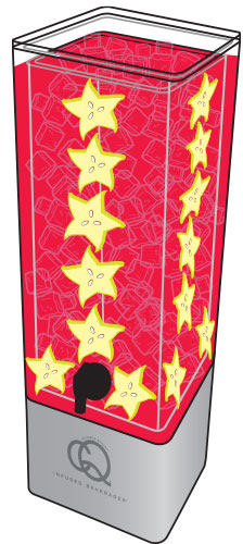 CQ-Red-Raspberry-Pomegranate-Starfruit-Infused-Water-Recipe-Step-1-Cut-Fruit-Using-CQ-Slicer-Key.jpg