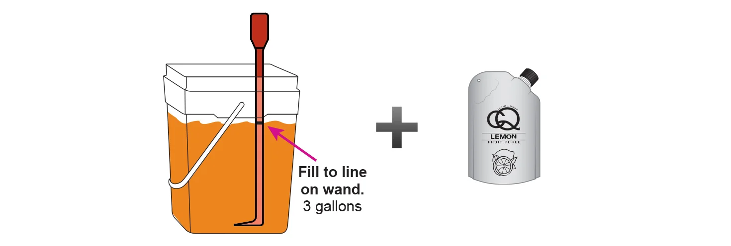 CQ-Lemon-Ginger-Iced-Tea-Recipe-Step-3-Fill-CQ-Mixing-Bucket-Water-and-1-pouch-CQ-Lemon-Ginger-Puree.jpg