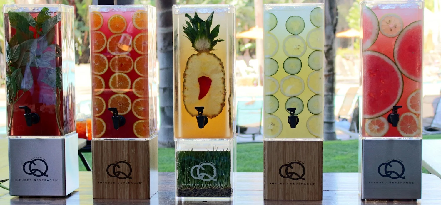 Infused Waters served at the Marriott