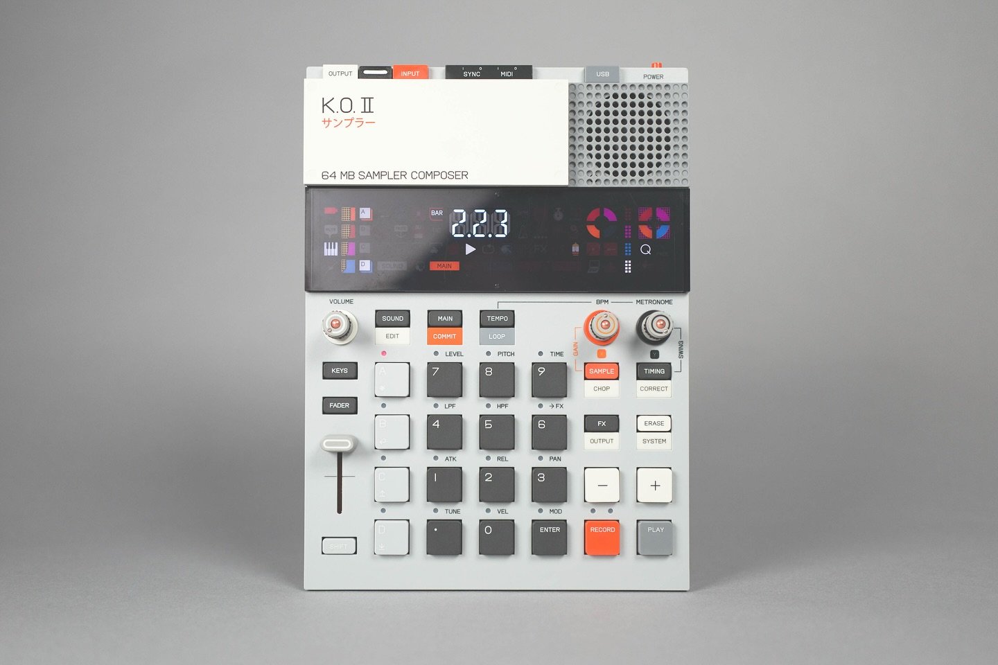 New ORBITAL! CONTROLS! for @teenageengineering K.O. II available now! 

I took some time to refine and update the ORBITAL! CONTROLS! maintaining the same design but diving back into the CAD to tweak the design for a different 3D printing process that