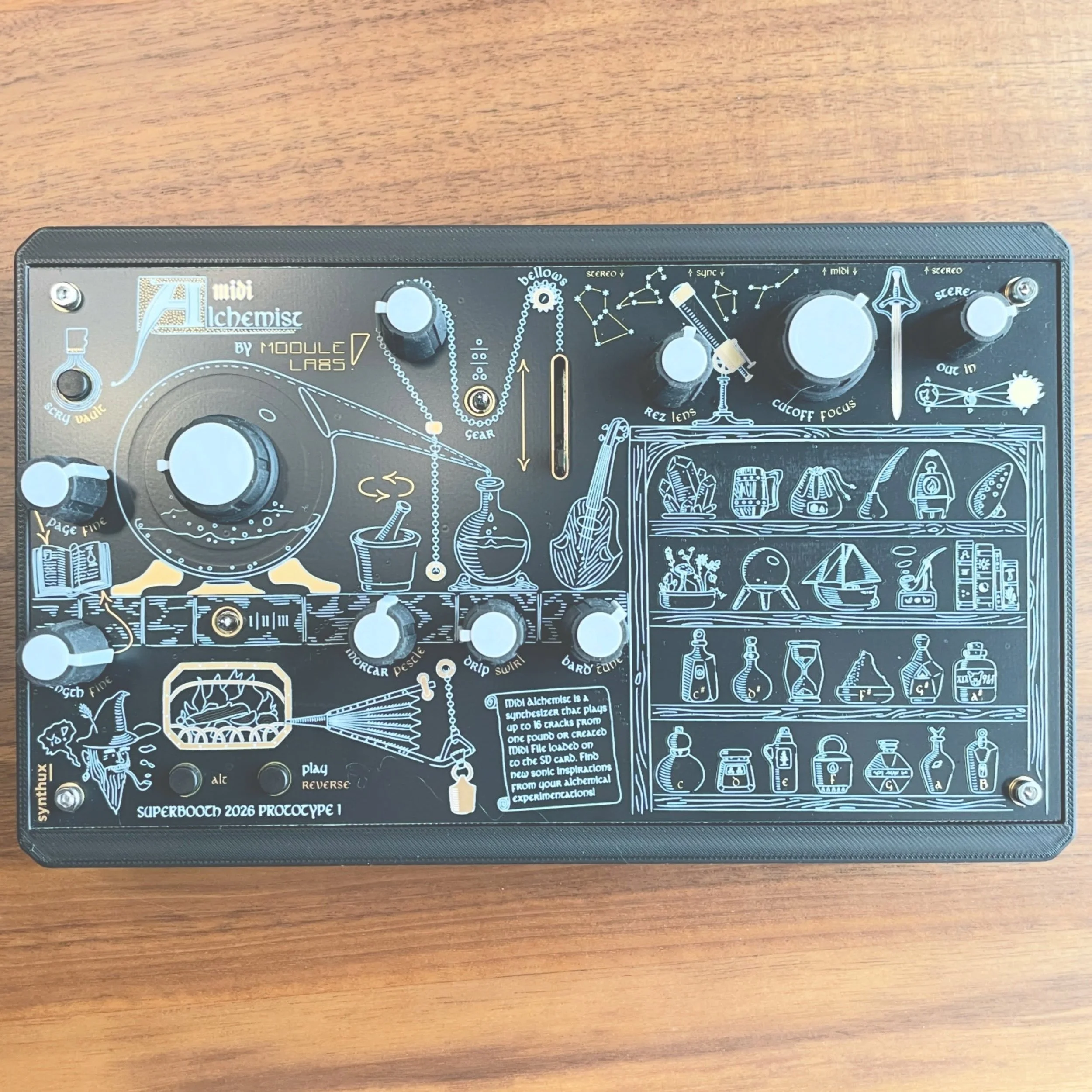 INTRODUCING! MIDI! ALCHEMIST!
After being accepted into first residency program for @synthux.academy and almost a year of behind the scenes work I&rsquo;m so exited to finally to tell you about MIDI Alchemist! 

Imagine going MIDI file crate digging 